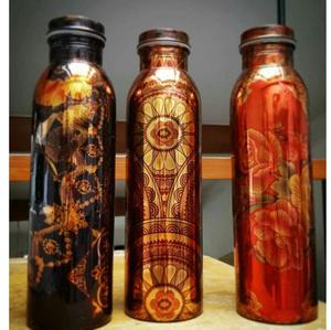 Imprimé Agate Cuivre Bouteille D'eau pour L'approvisionnement En Gros - Product Image 3