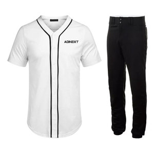 Uniforme de baseball respirant 100% polyester de haute qualité, design unique, fabriqué au Pakistan, logo personnalisé imprimé pour la vente en ligne - Product Image 1