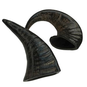 รูปควายธรรมชาติเขาสัตว์ขัดเคี้ยวและรักษาของงานฝีมือธรรมชาติที่ทำด้วยมือ - Product Image 4