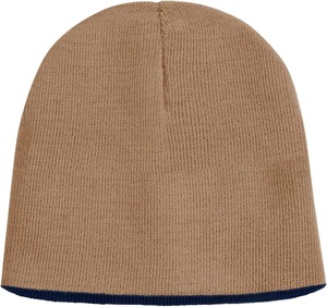 Venta al por mayor 100% gorros de lana Jacquard suave cálido Unisex gorros de punto para hombres y mujeres a granel invierno imagen estilo playa aplicable - Product Image 3