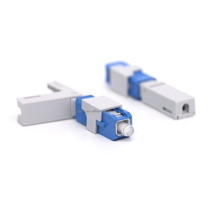 DAMU SC/APC FTTH Optical Fiber Fast <strong>Connector</strong> Field <strong>Termination</strong> No Polish No Epoxy Single Mode Quick Installation Green Telecom - Product Image 1