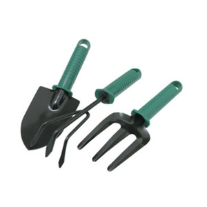 Set di 3 Attrezzi da Giardino con Manico in Plastica - Product Image 1