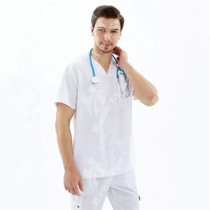 Lo último en uniformes médicos elegantes para hombres, conjuntos de uniformes de enfermería a la moda, uniformes de hospital - Product Image 4