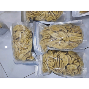 Chips de plátano secos amarillos dorados orgánicos Delicioso bocadillo tropical lleno de fibra Todos los días Comer saludable Paquete al vacío Vietnam - Product Image 6