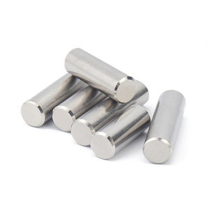 Goupille de centrage en acier inoxydable 304 à tête conique, finition brillante, M1.5 M2 M2.5 M3 M4, cylindrique pleine, fournie par l'usine - Product Image 1