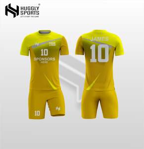 Uniformes de Fútbol Unisex de Alta Calidad con Logotipo Personalizado, Secado Rápido, Transpirables, 100% Poliéster, Crea Tu Propio Uniforme de Fútbol - Product Image 1