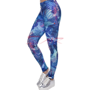 2025 Women's High Waist 100% Cotton Breathable Knitted Legging Sweat Proof Sublimation Fitness <b>Tights</b> Stylish & <b>Sexy</b> Wear - Product Image 1