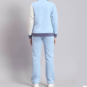 Chándal Deportivo Casual para Mujer con Bloques de Color, Cremallera Completa, Cuello Alto y Bolsillos Laterales, Precio Mayorista Personalizado, Ideal para Primavera - Product Image 6