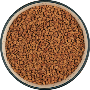 Graines de fenugrec 100% naturelles et biologiques de qualité supérieure - Sans OGM, cueillies à la main, origine Inde, 99% nettoyées, marque Fittree, durée de conservation de 24 mois - Product Image 1