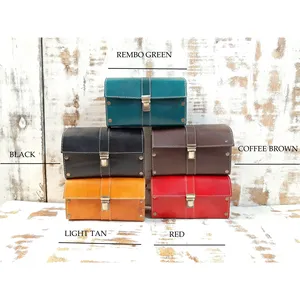 Sac à bandoulière en cuir multicolores de haute qualité, taille XL, style vintage classique, sac messager à bandoulière, lettre perlée, portable pour homme - Product Image 3