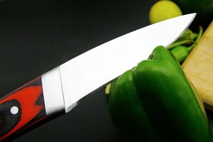 Juego de Cuchillos de Chef Profesionales Hechos a Mano, Acero con Alto Contenido de Carbono, Cuchillos de Cocina Ecológicos, Mango de Madera, Afilados, Venta al por Mayor OEM - Product Image 5