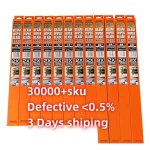 MASUMA-Lame d'essuie-glace hybride en silicone MU-024SI pour Hyundai, pour Toyota 2016 <span class=keywords><strong>LE</strong></span>, étanche au vent et à la pluie - Product Image 1