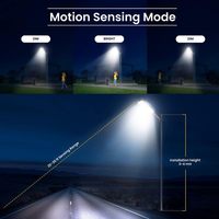 Lámpara Solar LED para Exteriores Homehop de 100W, Impermeable, con Sensor de Movimiento, para Seguridad en Paredes, para Uso en Hogar y Jardín
