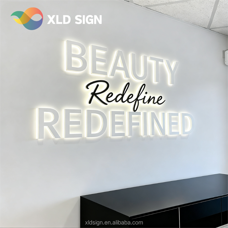 Custom Store Sign Board Acrylic Channel