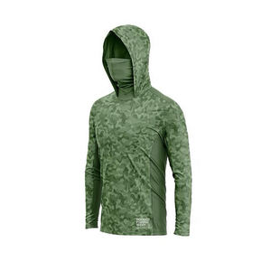 Camiseta de Pesca con Capucha y Protección Solar, Personalizada con Estampado, Manga Larga, con Máscara Facial - Product Image 6