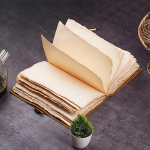 Cổ điển C loại khóa đóng cửa da Tạp Chí trống chính tả cuốn sách bóng tối grimoire du lịch bằng văn bản máy tính xách tay deckle cạnh xoắn ốc RÀNG BUỘC - Product Image 4