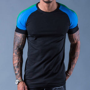 เสื้อยืดฮิปฮอปเฮฟวีเวตแขนสั้นทรงบ็อกซี่ฟิตเสื้อเปล่าสำหรับผู้ชาย - Product Image 1