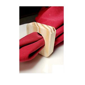 Anillos para Servilletas Ecológicos de Madera Oscura con Cinta Negra a Rayas, Estilo Moderno, Personalizables, para Decoración de Bodas - Product Image 6