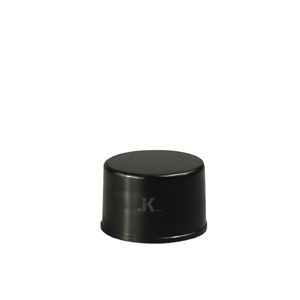 Color personalizado 24/410 PP plástico negro tornillo tapa embalaje redondo para botella cosmética hecho en Vietnam M0601 - Product Image 1