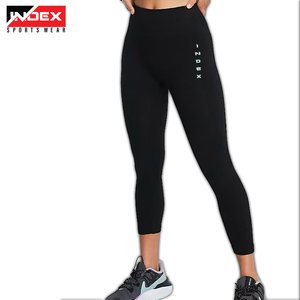 Mallas de gimnasio de cintura alta para mujer de la mejor calidad para entrenamiento físico Venta caliente al por mayor Logotipo de cintura impreso personalizado-para Yoga - Product Image 3