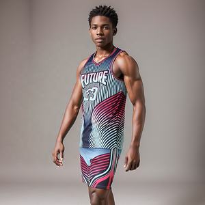 Uniformes de Baloncesto Personalizados Unisex con Nombre y Número de Equipo, Pantalones Cortos, Transpirables, 100% Poliéster, Antibacterianos, Tallas Grandes, Venta al Por Mayor - Product Image 5