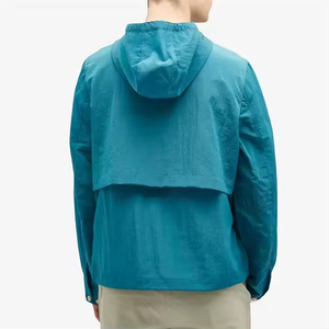 OEM Customizable Lightweight Coated Waterproof Polyester Windproof Jackets for Men <b>Camouflage</b> Design Front Hiking Spring - Product Image 2
