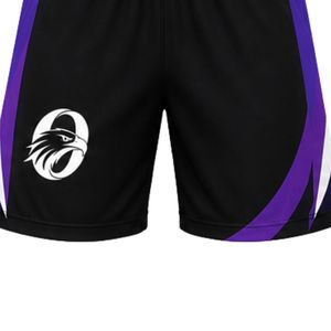 Ensemble de rugby violet et noir pour hommes, maillot et short, uniforme d'équipe sportive, vêtements de sport légers, respirants, pour l'entraînement et les matchs - Product Image 6