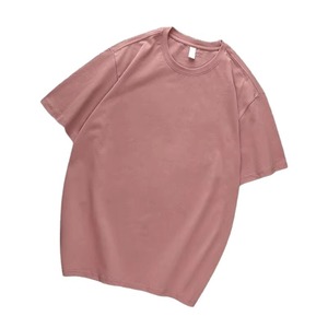 Logotipo personalizado de algodón de manga corta de alta calidad de peso pesado de moda al por mayor en blanco liso cuello redondo impreso camisetas para hombre - Product Image 5