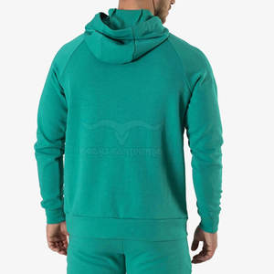 OEM venta al por mayor de alta calidad 100% algodón de los hombres de manga larga chándal de entrenamiento ropa de gimnasia para el invierno a bajo precio - Product Image 3