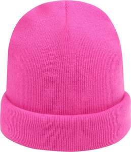 Nouvelle arrivée bonnet d'impression personnalisé pour hommes femmes câble côtelé mérinos acrylique/coton tricot cachemire chapeaux Designer Logo - Product Image 1