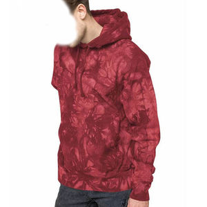 Sweats à capuche teintés taille adulte décontractés hiver vente en gros Sublimation personnalisée en flanelle à prix compétitif Sweats à capuche en vente - Product Image 2