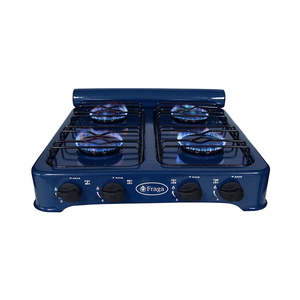 FRAGA P-706 griglia esterna 4 fuochi singolo 3 fuochi da tavolo portatile in ghisa resistente per fornelli a gpl naturale - Product Image 2