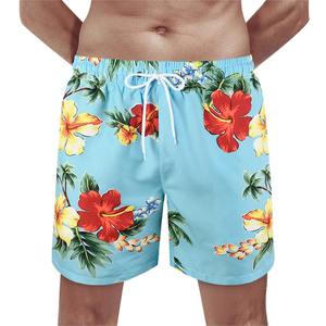 Bañador Hawaiano para Hombre, Pantalones Cortos de Playa con Estampado Floral en 3D, Secado Rápido, Pantalones Cortos Deportivos de Ocio al Aire Libre, Bañador A LA Moda - Product Image 5
