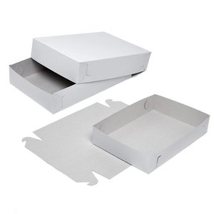 White Cardboard Cake & <b>Bakery</b> <b>Boxes</b> for Food Use - Product Image 4