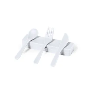 Set di Posate Sostenibili in Materiale Riciclato Florax per Campeggio all'Aperto e Utensili Ecologici - Product Image 1