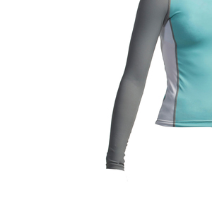 เสื้อรัดรูปสำหรับผู้หญิงชุดป้องกันผดผื่นแห้งเร็วงานตามสั่ง - Product Image 4