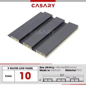 ผนังและฝ้าเพดานแผ่นกันไฟกันความชื้นไฟเบอร์ถ่านไม้ไผ่สไตล์มินิมอลแผ่นพีวีซีติดผนัง - Product Image 5