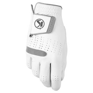 Gants de golf avec logo personnalisé pour hommes, cuir véritable respirant pour adultes, nouveauté, équipement de sport - Product Image 5