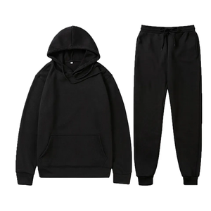 17 Colors New Tracksuit Men/Women Breathable Logo Sportswear Warmth 2 Pieces Set-Loose Hoodies <b>Fleece</b> <b>Sweatshirt</b> Pants Suit - Product Image 4