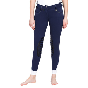 Mallas de montar a caballo estilo moda para mujer, pantalones cortos, medias estampadas - Product Image 1
