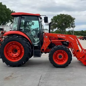 Acheter un mini tracteur agricole 4x4 Kubota L2501 d'occasion de qualité supérieure avec chargeur frontal en stock pour une remise faible - Product Image 2
