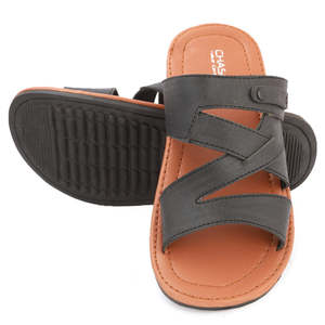 รองเท้าแตะลำลองผู้ชาย (S-7071) - สีดำ - Product Image 6