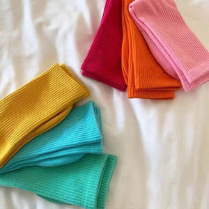 Primavera estilo universitario pareja equipo calcetines Unisex cómodo transpirable antibacteriano baloncesto Casual al por mayor - Product Image 4