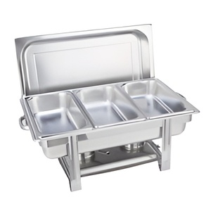 จานร้อนจัดปาร์ตี้สแตนเลสคุณภาพดีเยี่ยมสำหรับงานแต่งงานบุฟเฟ่ต์ barbaques & Grand Events - Product Image 6