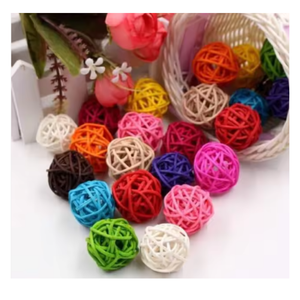 Ballon de sport en rotin tissé à la main de haute qualité, meilleur choix pour Takraw, fabriqué au Vietnam - Product Image 5