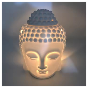 ABK IMPEX Indian Supplier's Premium Quality Eco-Friendly Hand-made Solid Color Ceramic <b>Oil</b> <b>Burner</b> for Home Decor Incense - Product Image 4