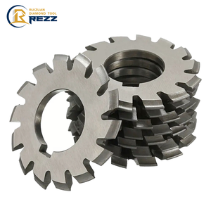 Ruizuan mô-đun <span class=keywords><strong>HSS</strong></span> M0.3-M16 pa20 độ #1-8 <span class=keywords><strong>HSS</strong></span> involute bánh công cụ cắt Modular bánh phay cắt - Product Image 1