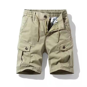 Logo personnalisé été hommes séchage rapide décontracté Cargo Shorts nouvelle marque en plein air mode porter multi-poches extensible caractéristique pour la boxe - Product Image 3