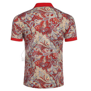 Nouveau design uni pour hommes pour polo Personnalisable Sublimation Street Wear sur toile Tissu Créez votre propre logo - Product Image 4