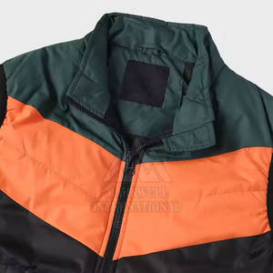 Chaleco de invierno acolchado de nailon y poliéster más vendido para hombre, chaleco de invierno acolchado personalizado para hombre - Product Image 6